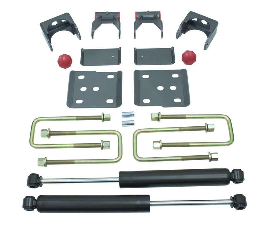 Part# 203450 MaxTrac SUSPENSION'S is A 5" Rear LOWERING Box KIT Including FLIP KIT, Shackles, Bump Stops & Rear Shocks