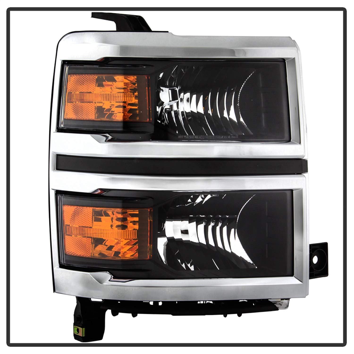 OEM Style Xtune Headlight (HD-JH-CS14-CC-BK) (POE)