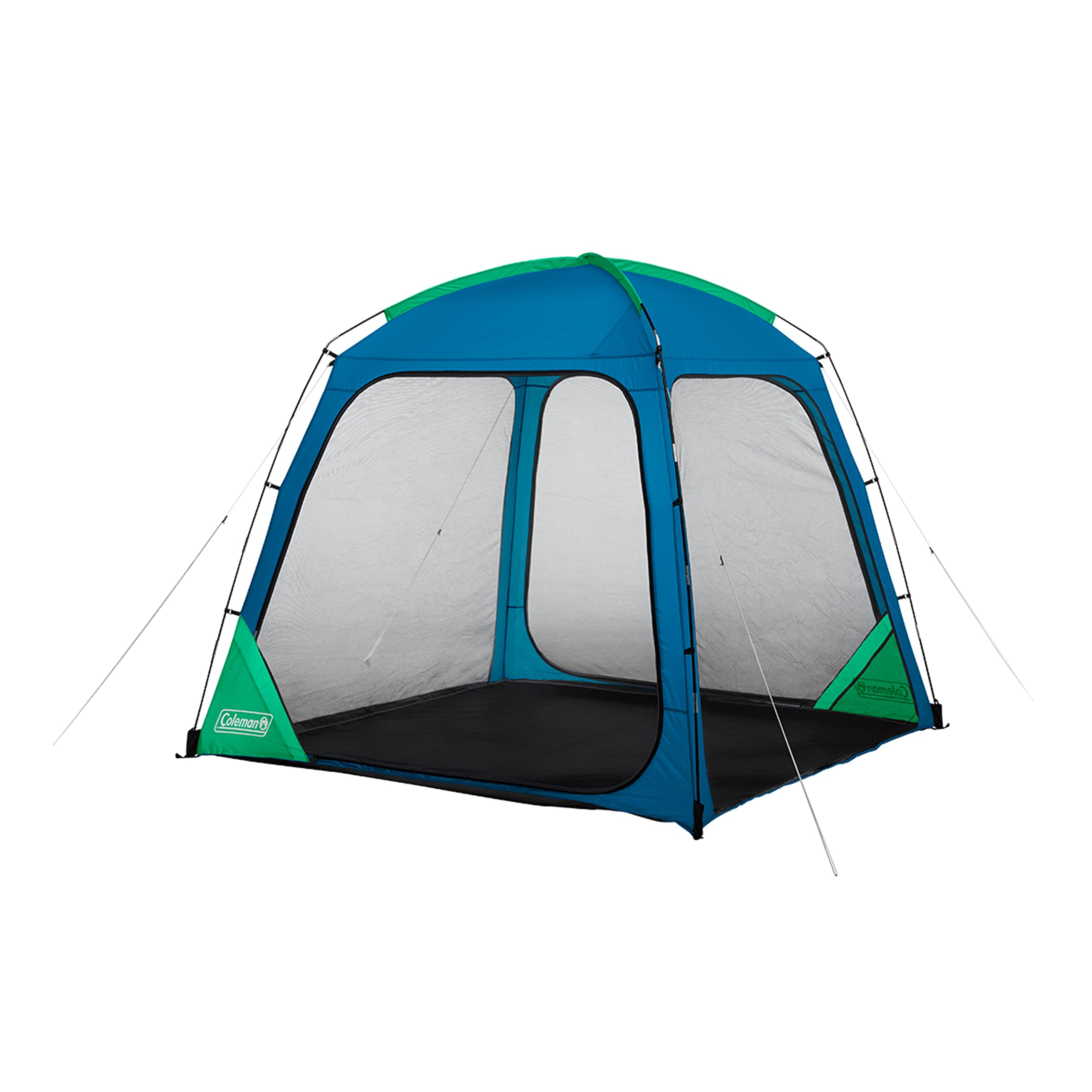Coleman Screen Dome Skyshade Canopy Tent, 8 x 8 Shade Canopy, UPF 50+ Outdoor Canopy Tent for Camping, Tailgating, and Beach Shade, Medium Blue