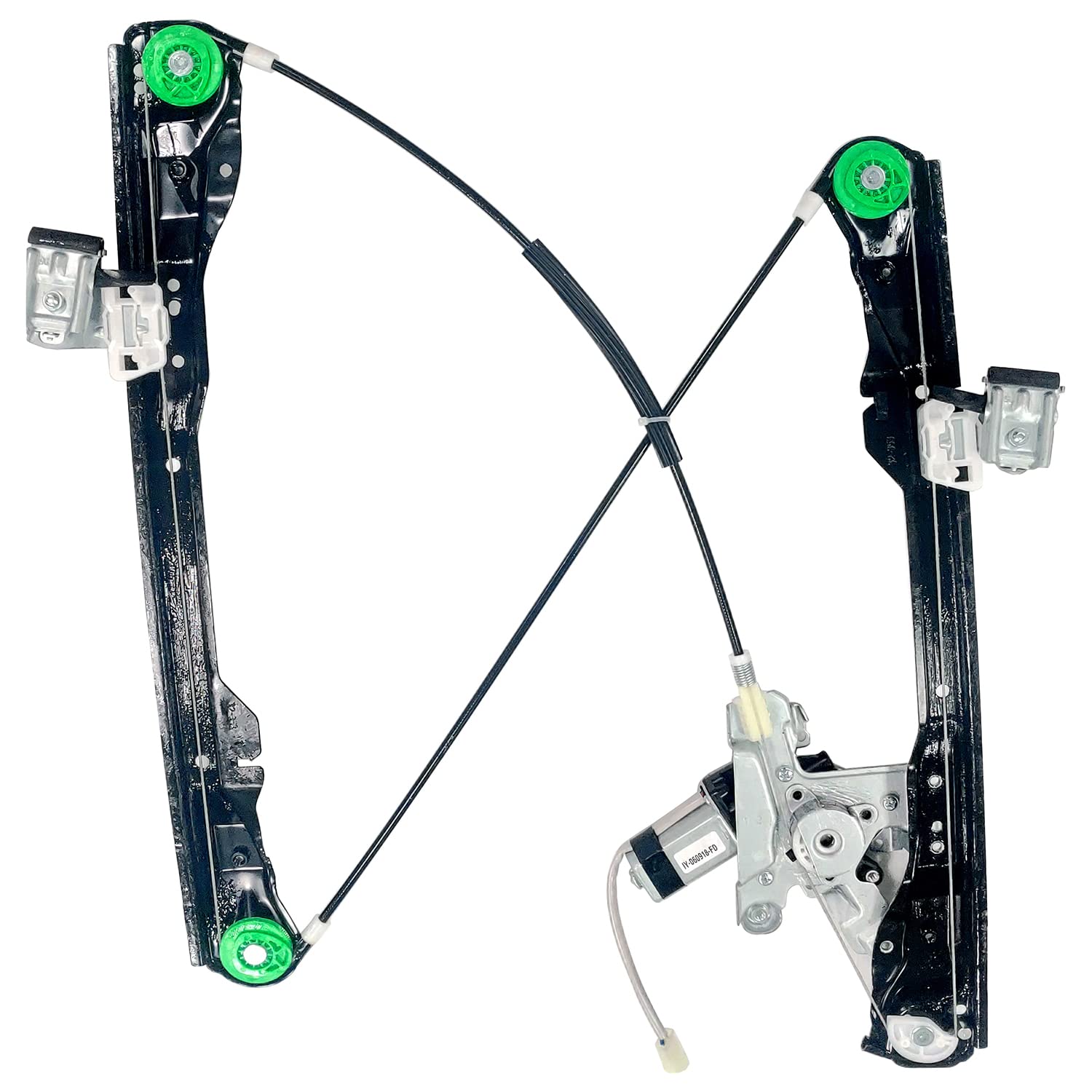 Power Window Motor and Regulator Assembly TYC 660679 Front Right-Side Compatible with 2008-2011 Ford Focus