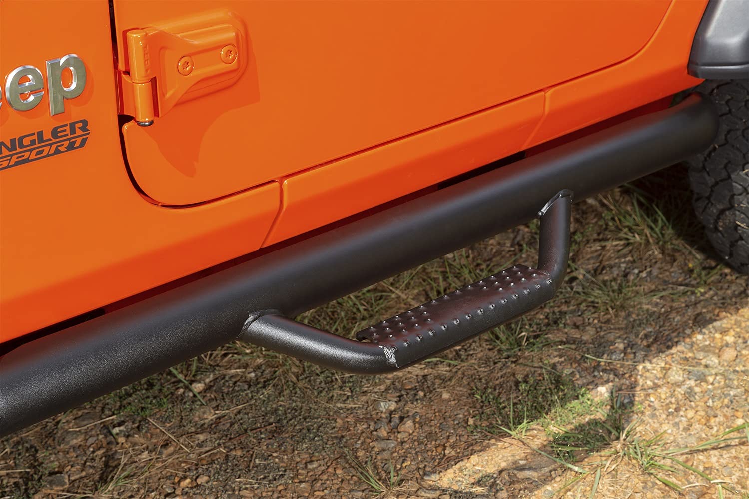 Spartan Rugged Ridge Nerf Bar for Jeep Wrangler JL | Textured Black | 11596.03 | Fits 2018-2025 Jeep Wrangler JL