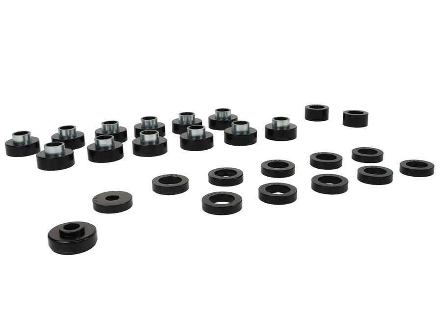 Black Nolathane Body Mount and Radiator Support Bushing REV220.0036
