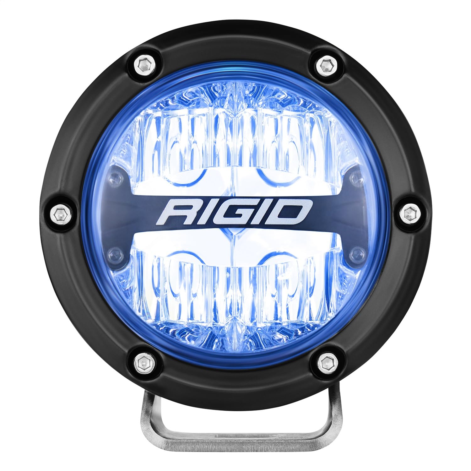 360-Series RIGID Industries RGBW 4" Offroad Lamp Drive Beam w/RGBW Backlight Pods - Set of 2 [36401]