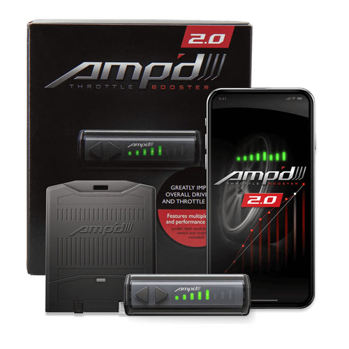 38861-D2 DiabloSport Amp'D 2.0 Throttle Booster w/Bluetooth Switch