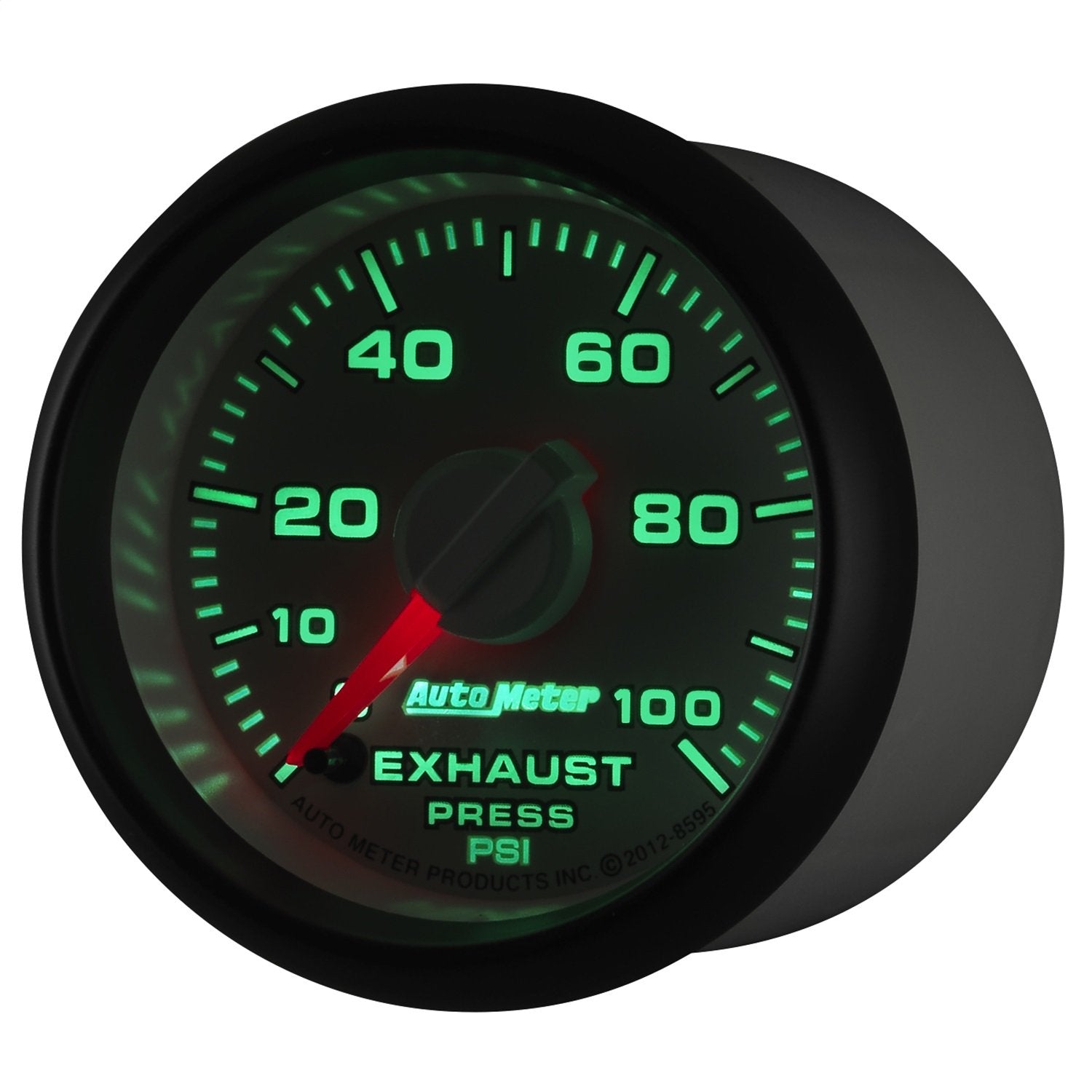 Dodge Auto Meter (8595) 2-1/16" 0-100 PSI Full Sweep Electric Exhaust Pressure Gauge