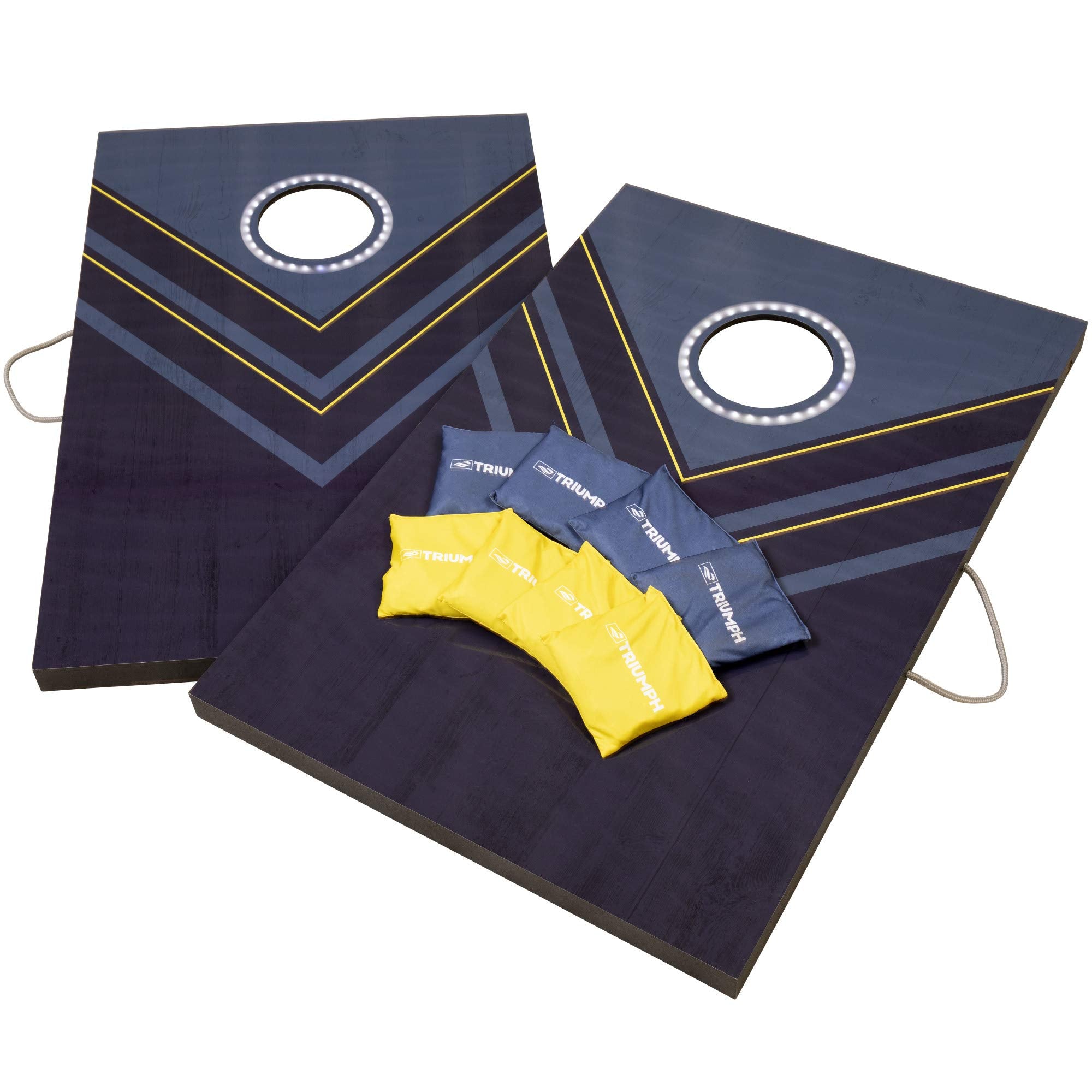 Triumph LED Triumph 2x3 Cornhole Set – Blue & Yellow Edition