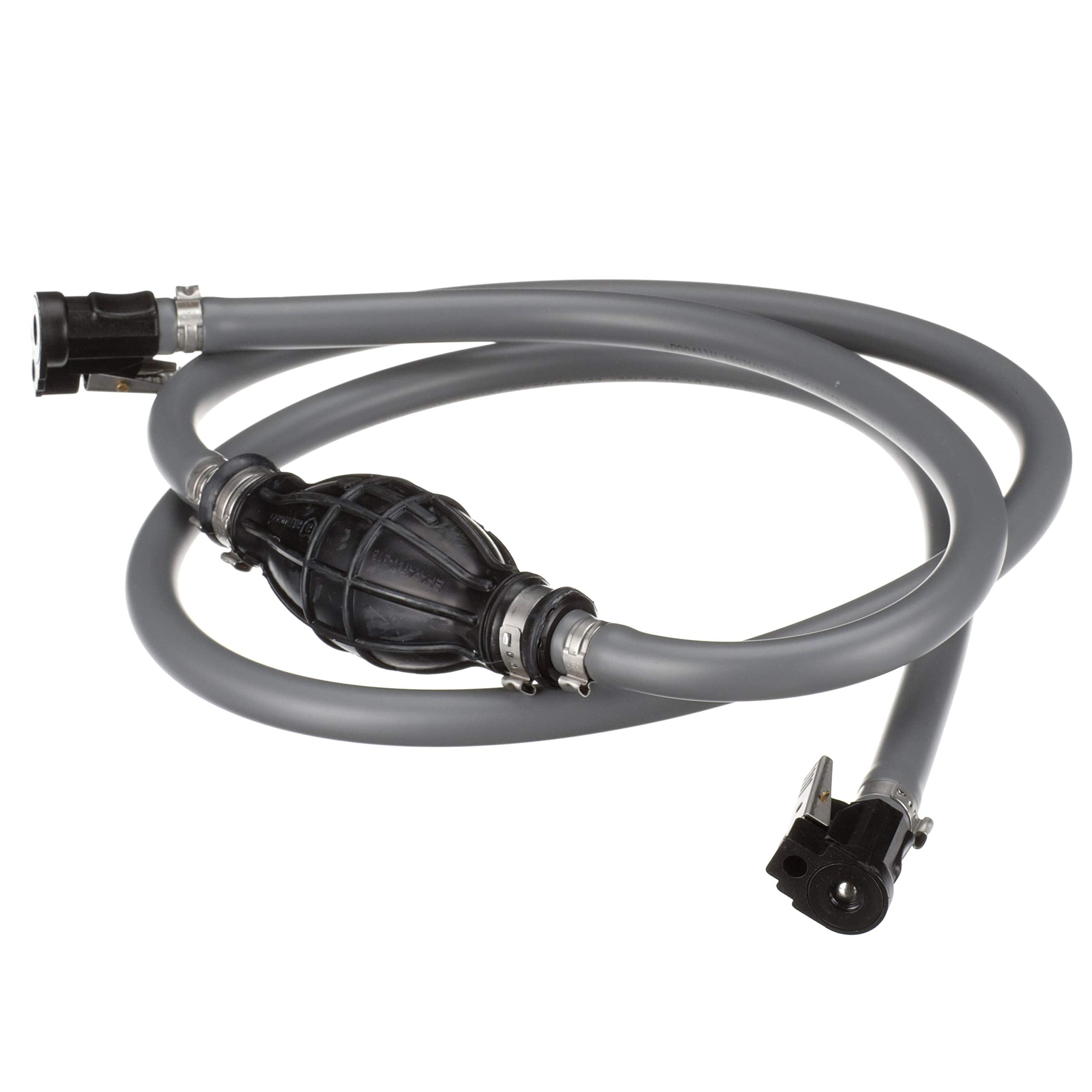 Fuel Line Kit attwood 93806YLP7 — for Yamaha Engines, 6 Feet Long, 3/8-In. Diameter, with Hose Fittings, Black
