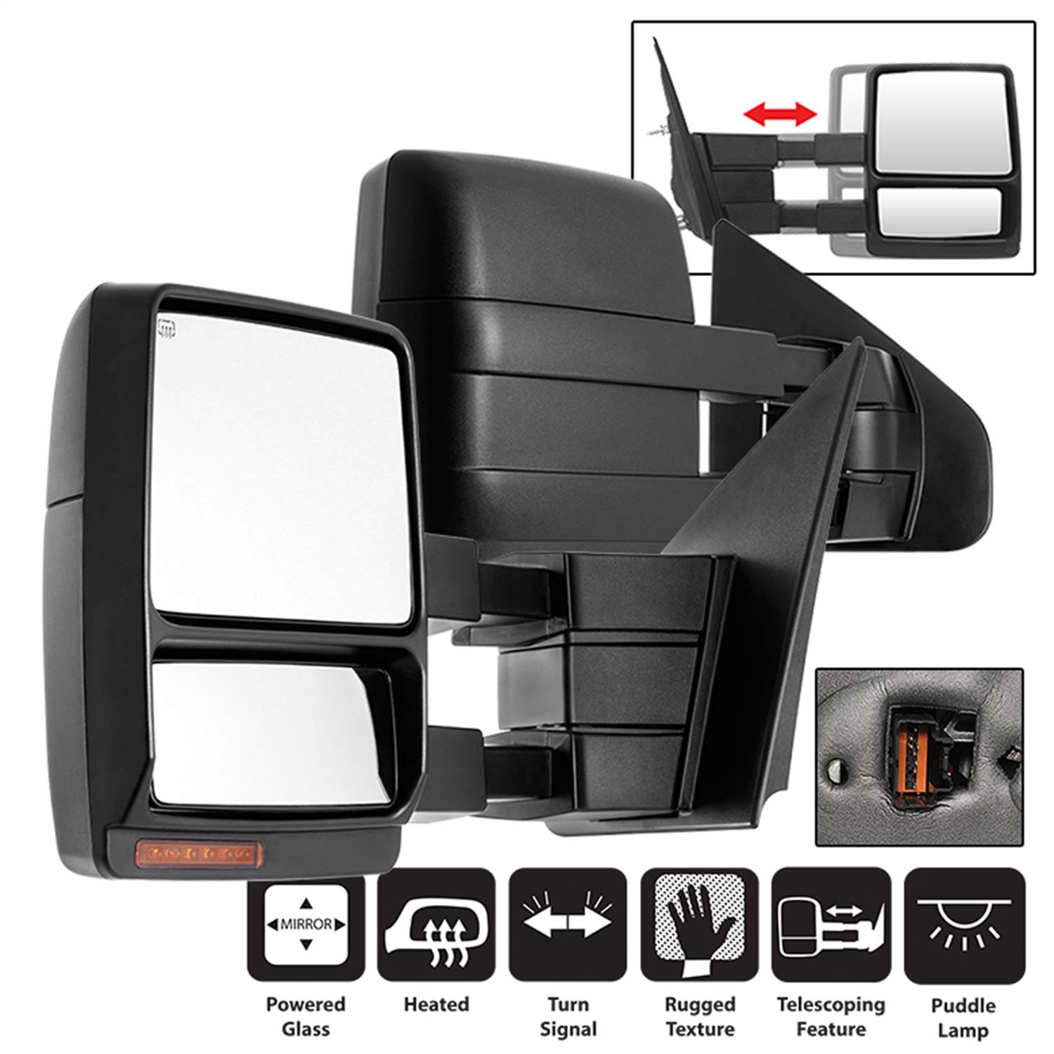Mirror Xtune, 1 Pack MIR-FF15004S-PWH-AM-SET