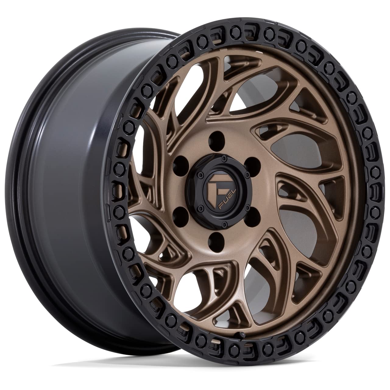 FUEL OFF-ROAD D841 OR RUNNER 17X9, 5X5.0, 4.53, -12mm BRONZE WITH BLACK RING - D84117907545