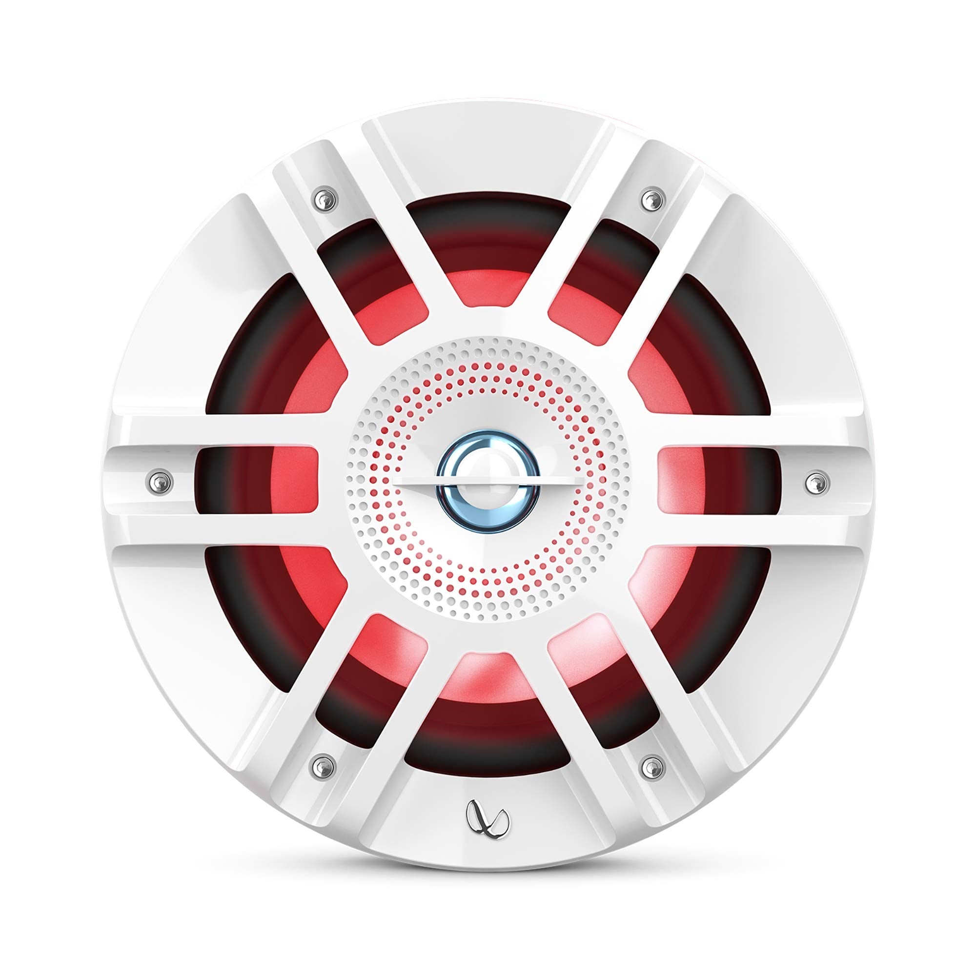Kappa Marine Infinity KAPPA6120M White 6.5" Premium 2-Way RGB LED Coaxial Speakers