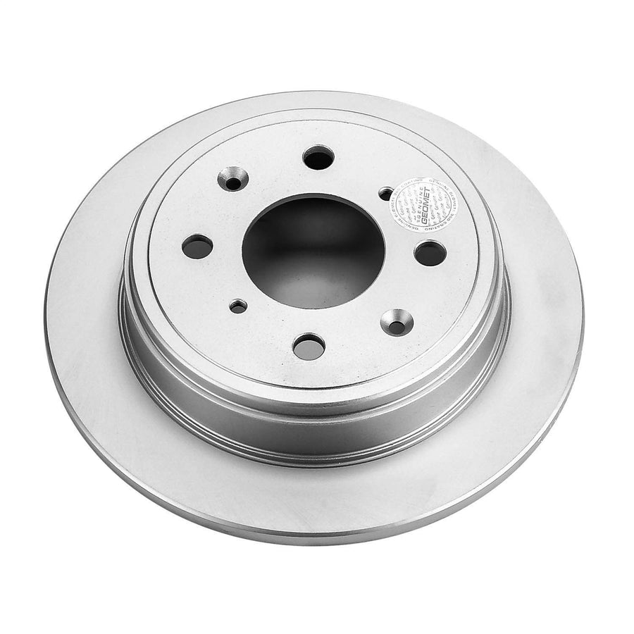 Power Stop JBR308EVC Genuine Geomet Coated Rear Brake Rotor For Acura Integra, Honda Acc, Honda CRX, Honda Civic, Honda Civic, Honda Civic del Sol, Honda Prelude [Model Specific]