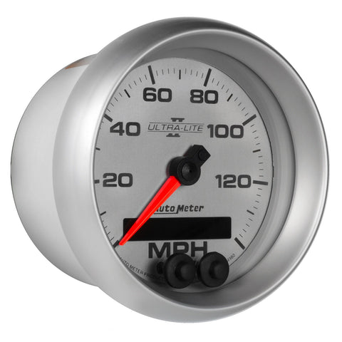 Auto Meter 3-3/8" GPS Speedometer ULTRA-LITE II (0-140 MPH)