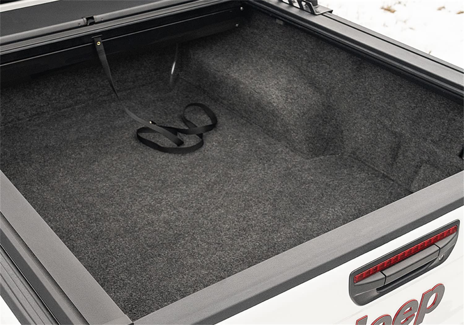 BedRug Bedliner | Charcoal Grey, Fits 2020-2026 Jeep Gladiator 5' Bed | BRJ20SBK