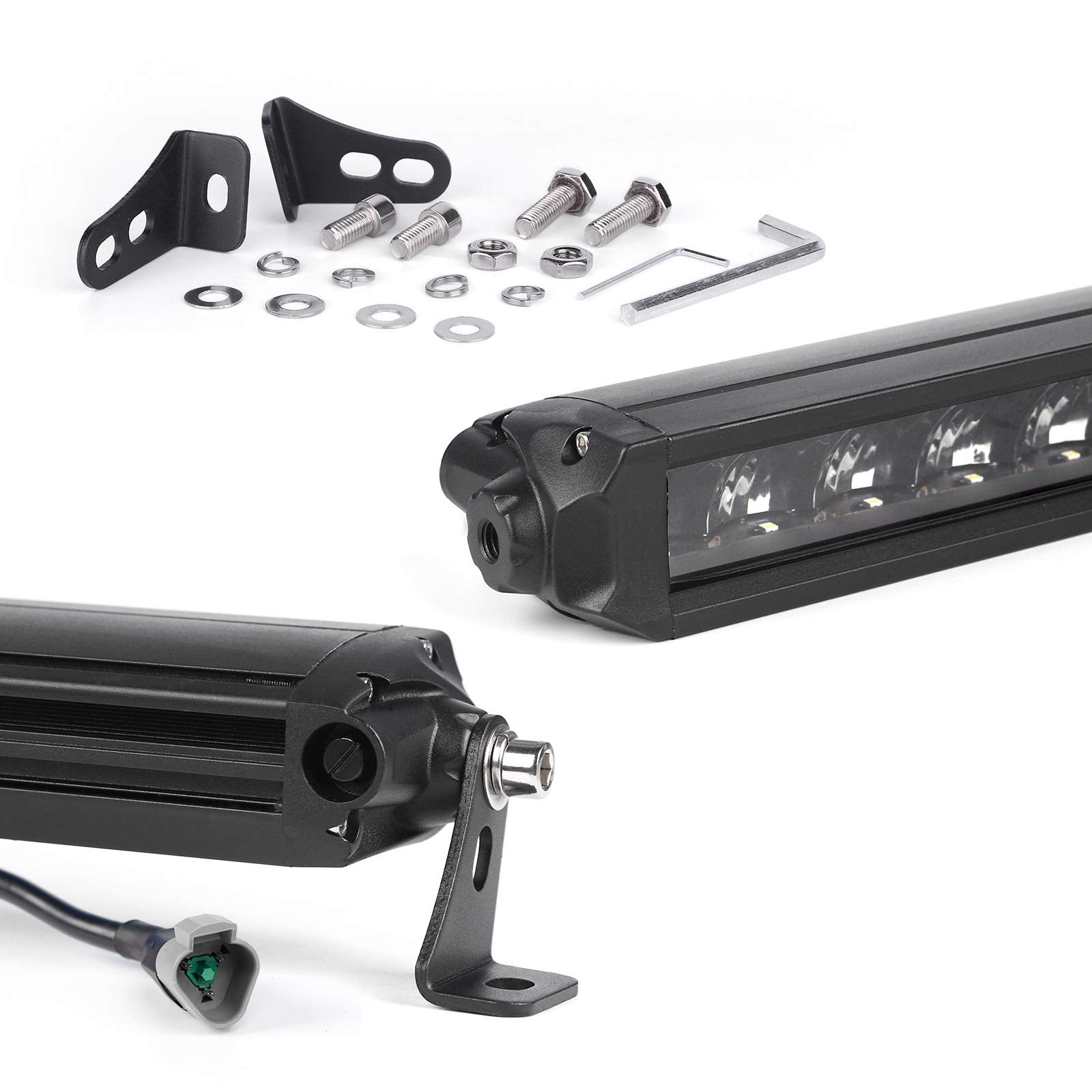 2nd Gen XKGLOW Razor Light Fog Strobe Combo With Wire & Switch 10in