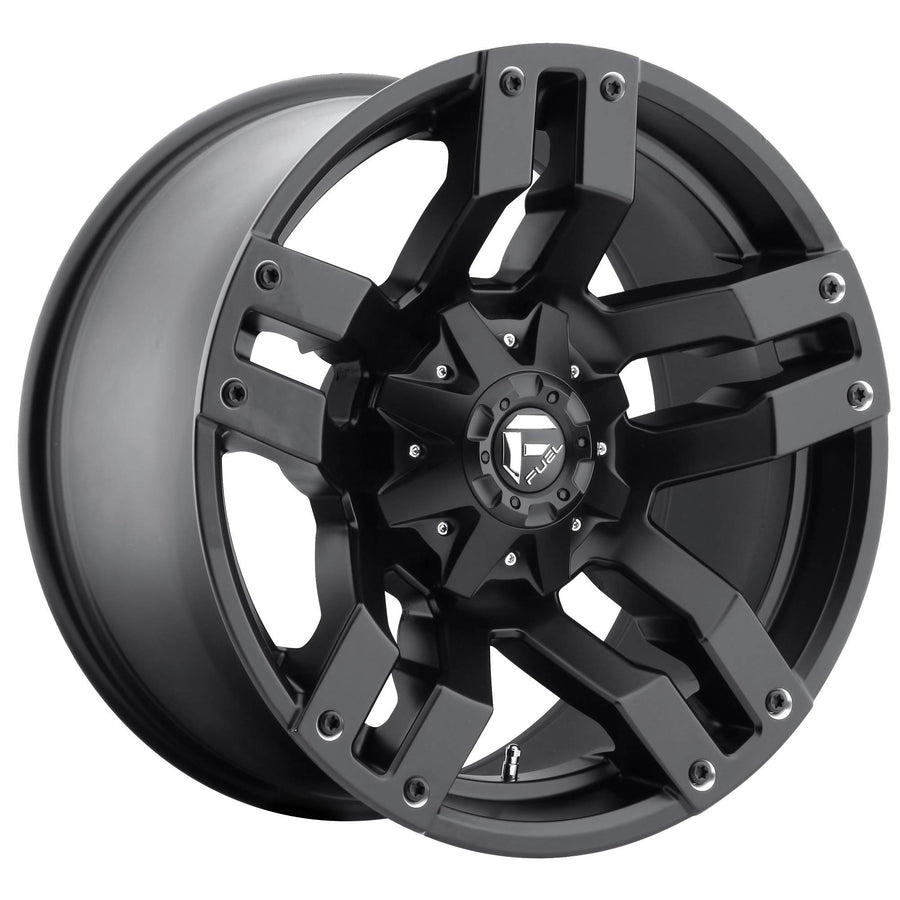 BLACK FUEL D515 Wheel with Painted (18 x 9. inches /6 x 135 mm, 1 mm Offset)