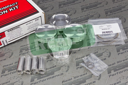 606100C-4 Manley Dish Piston with Rings