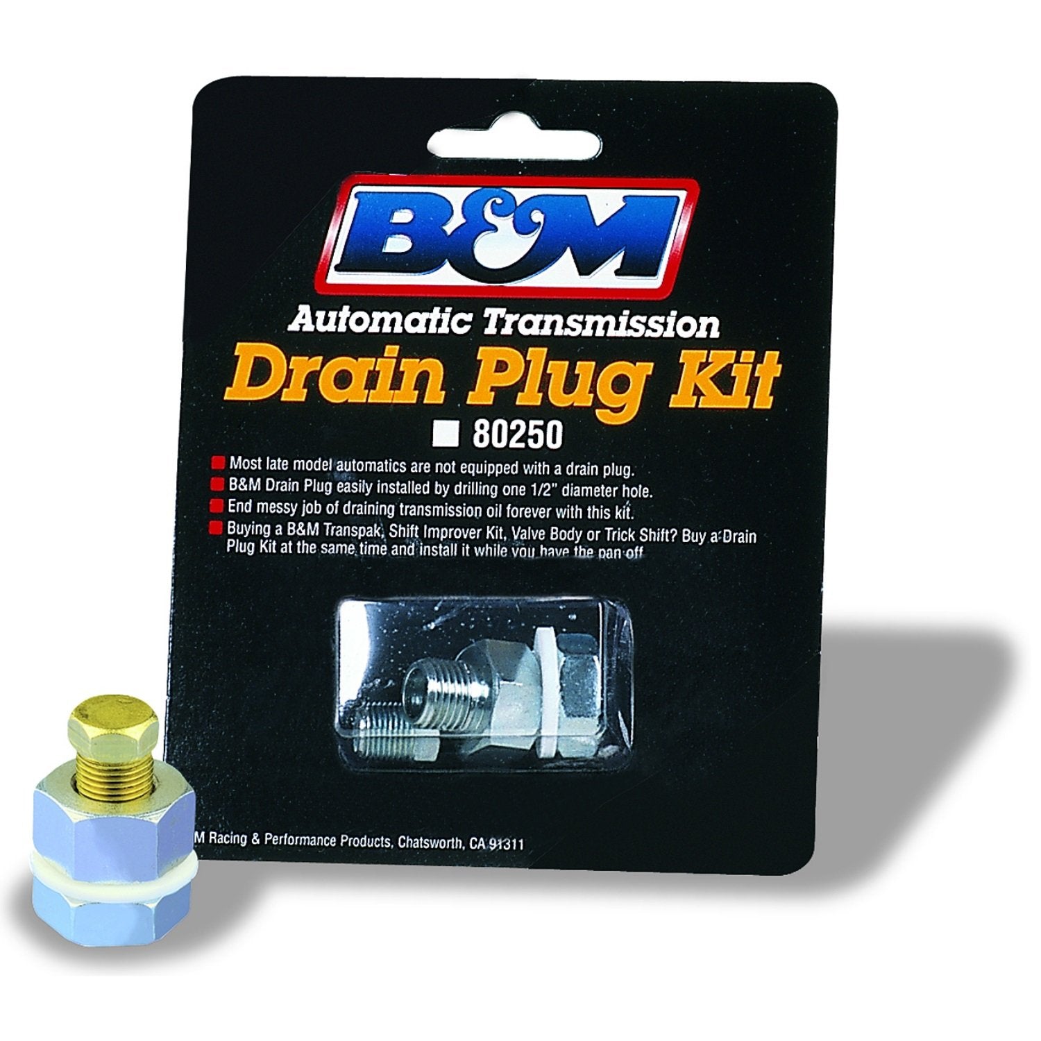 Drain Plug Kit B and M AUTOMOTIVE