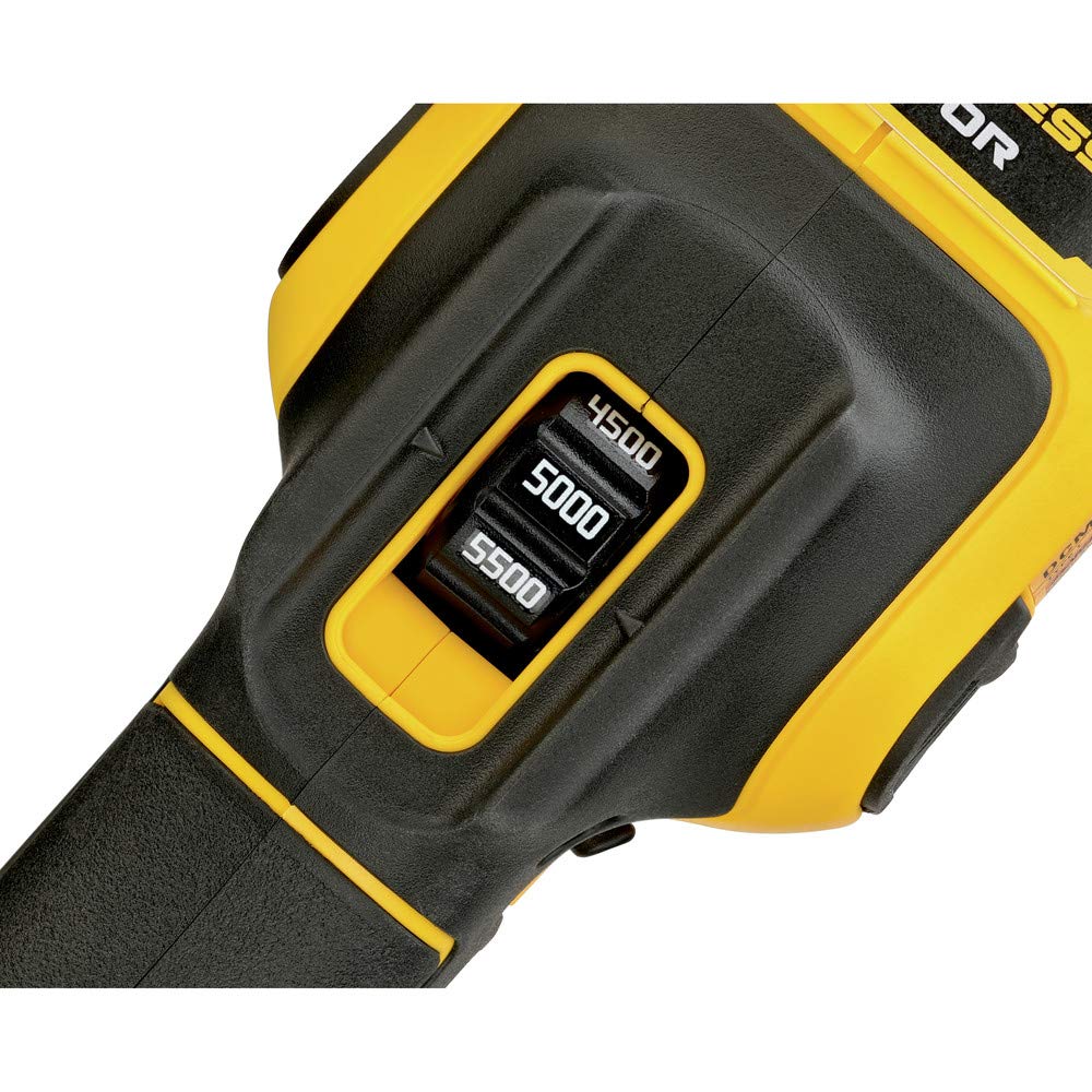 DEWALT Cordless 20V MAX* XR Polisher Kit, Variable-Speed, Random Orbit, 5-Inch (DCM848P2)