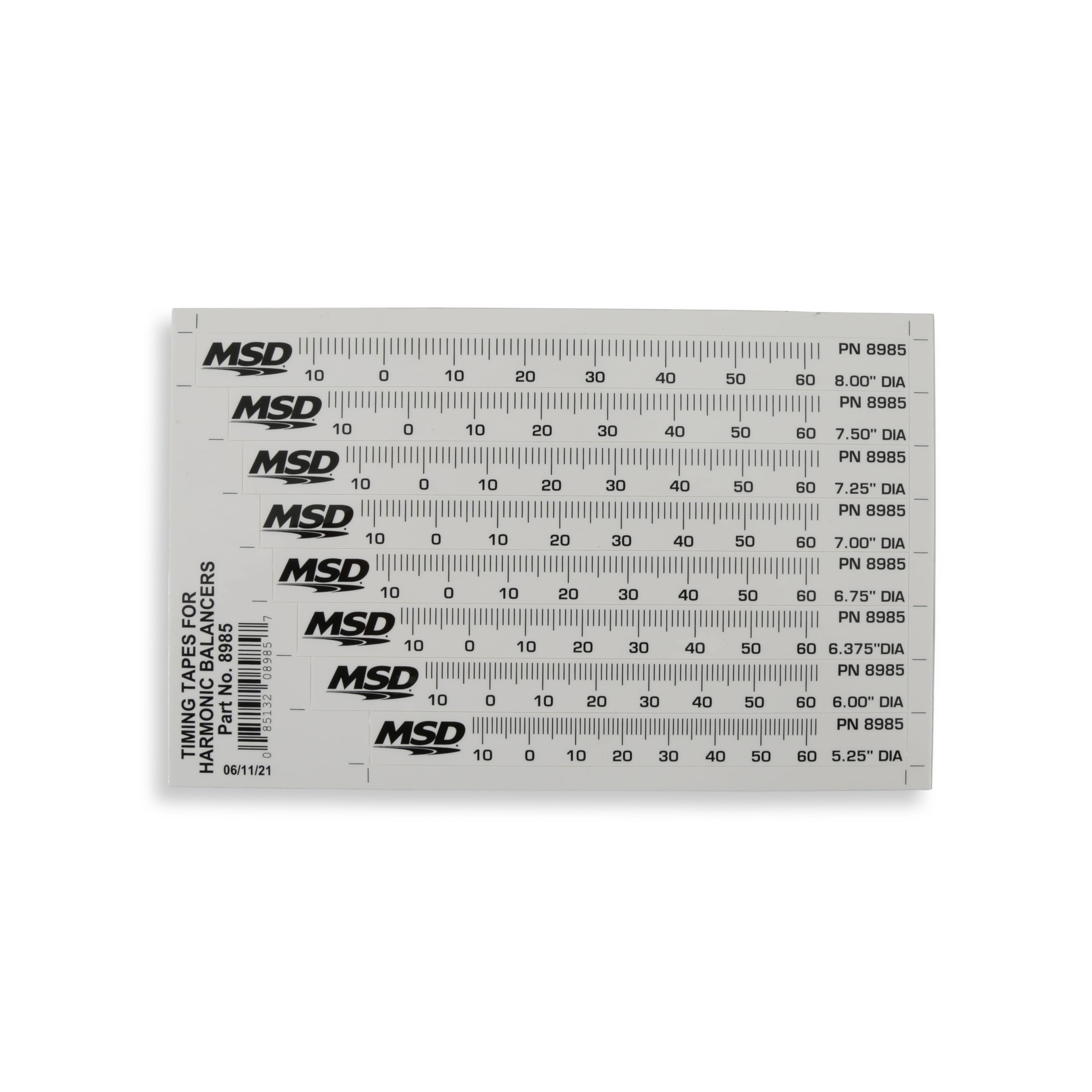 Timing Tapes MSD 8985 for Harmonic Balancers