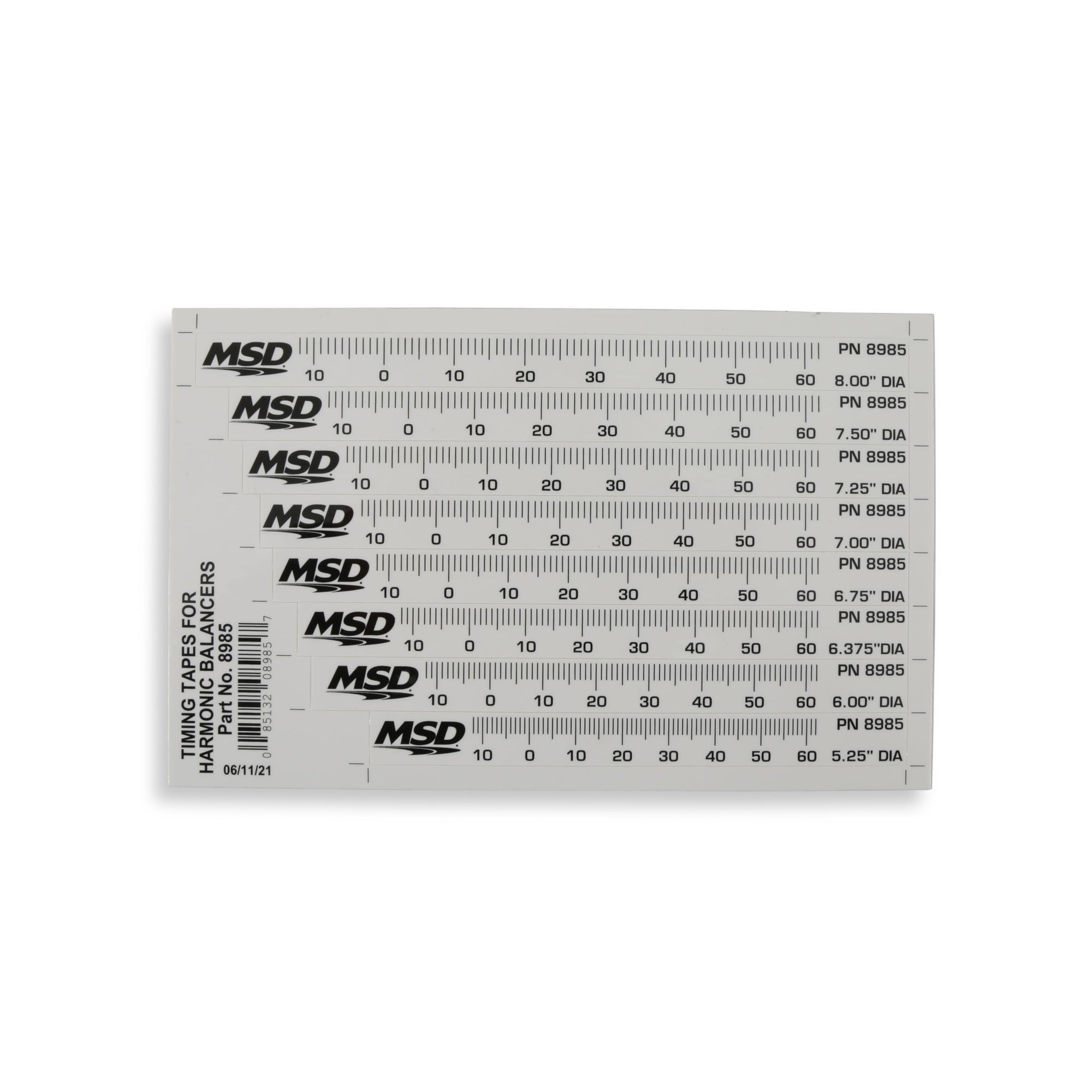 Timing Tapes MSD 8985 for Harmonic Balancers
