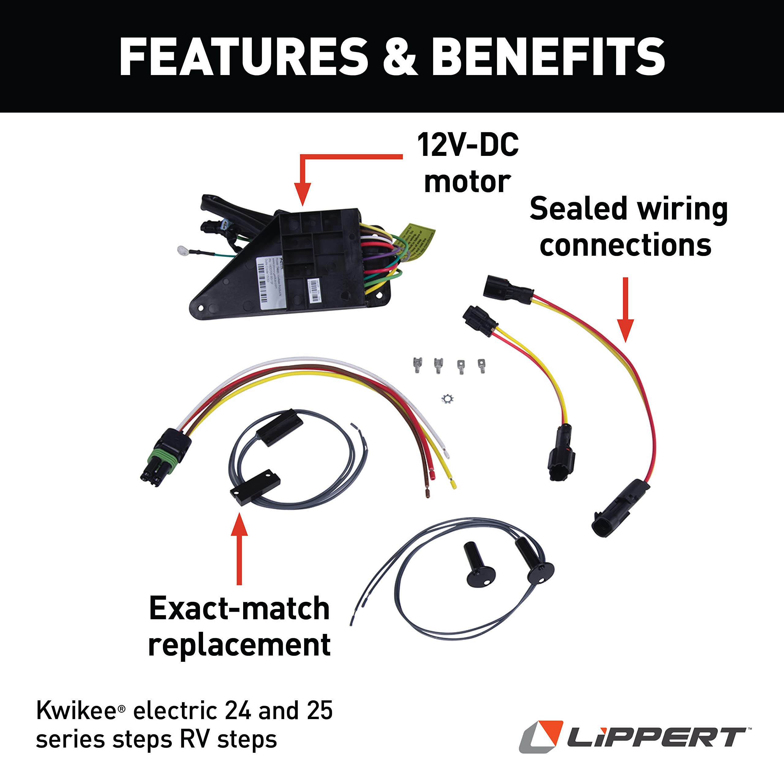 Replacement Kwikee 1510000158 High Current Step Control 24 and 25 Series Steps