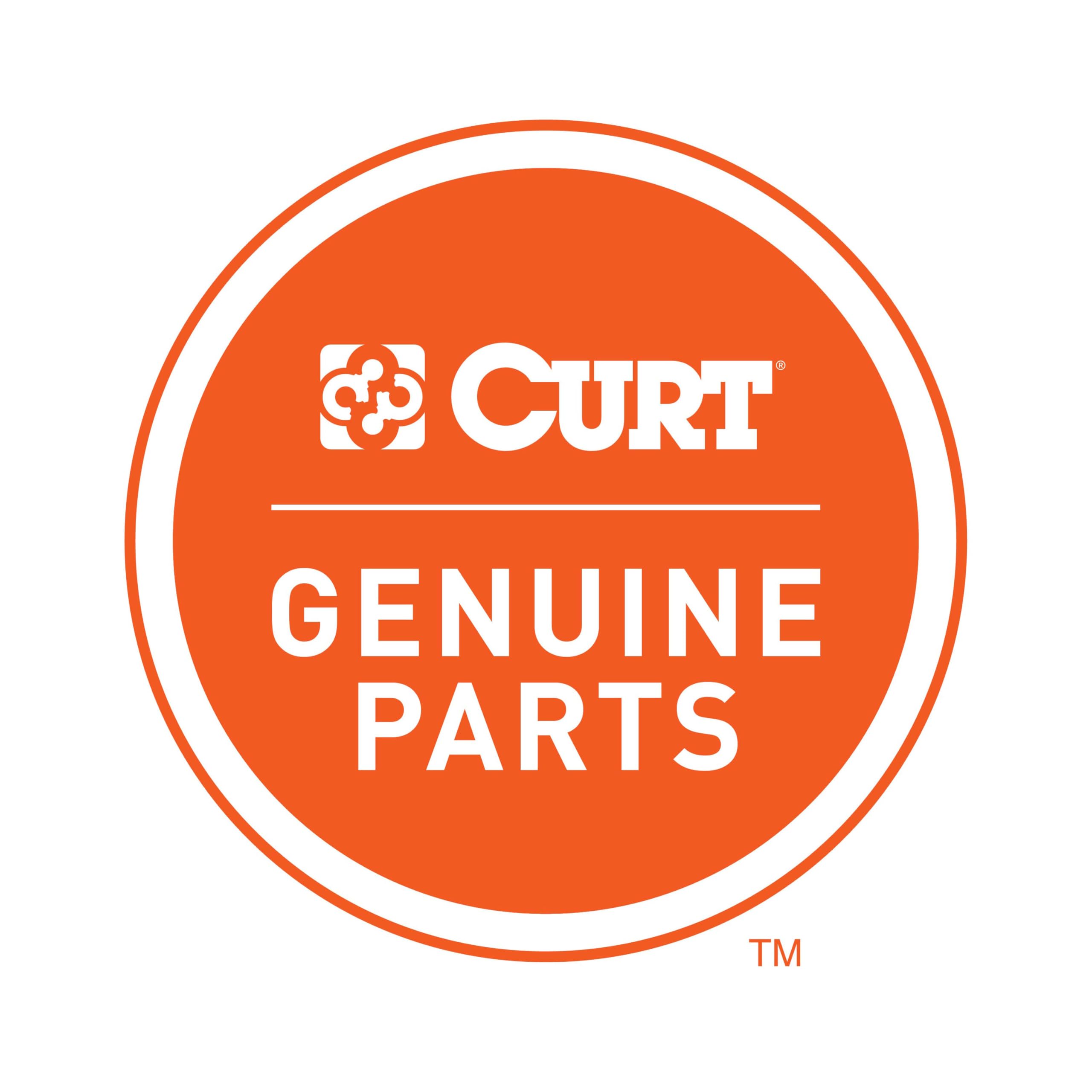 CURT 5th Wheel Hitch Rails Industry-Standard, Carbide Black, 25,000 Pounds
