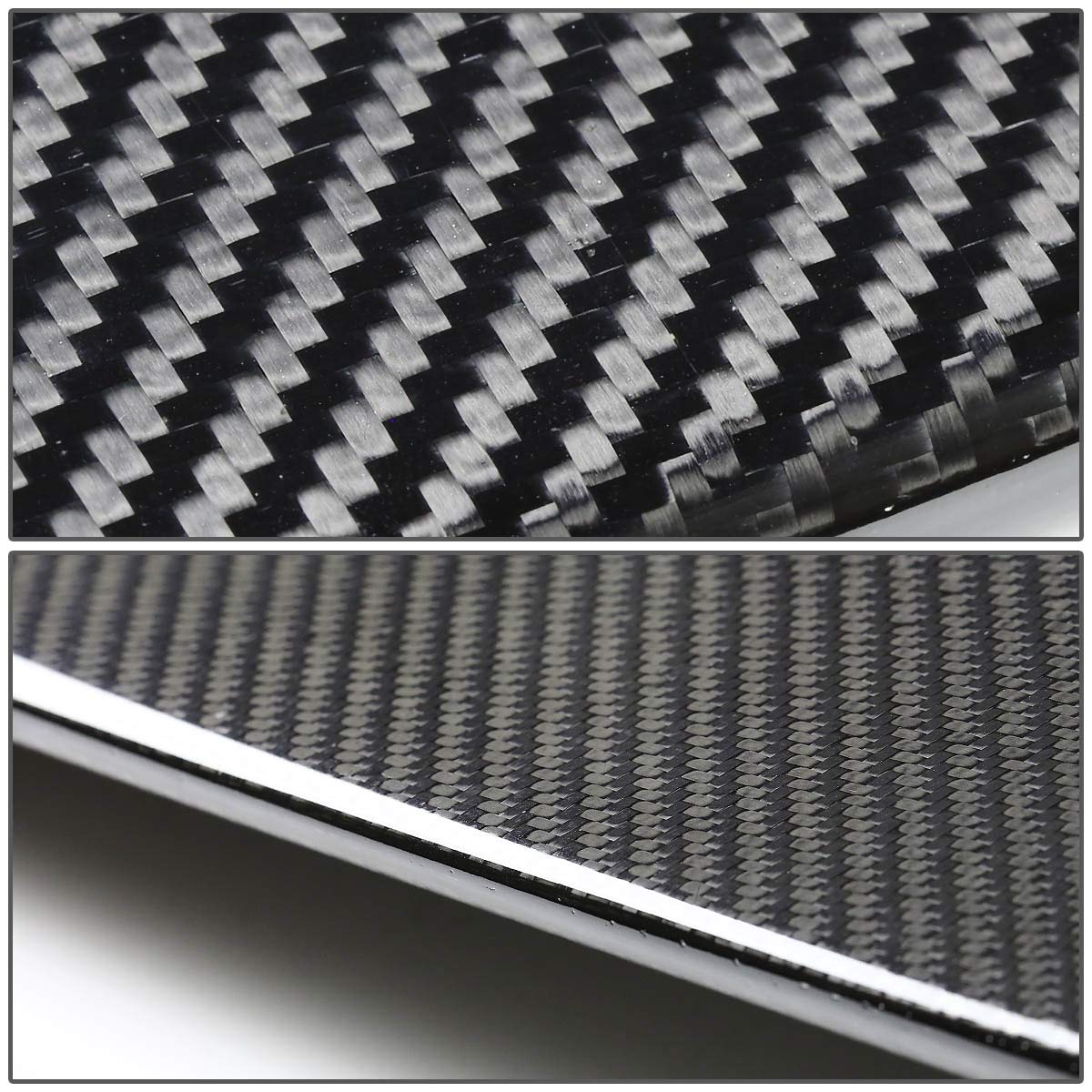 69 inches Auto Dynasty Universal GT Style Carbon Fiber Spoiler with Brackets