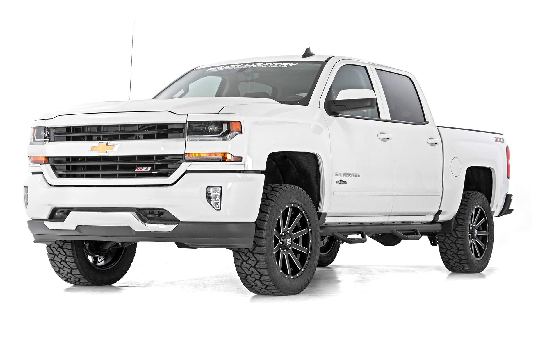 3.5" Rough Country Suspension Lift Kit with N3 Struts/N3 Rear Shocks for Chevy Silverado & GMC Sierra 1500 (2007-2013) 2WD