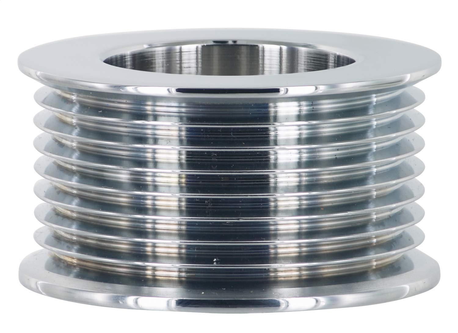 Pulley Powermaster 8 grv Chrome 2.28" OD