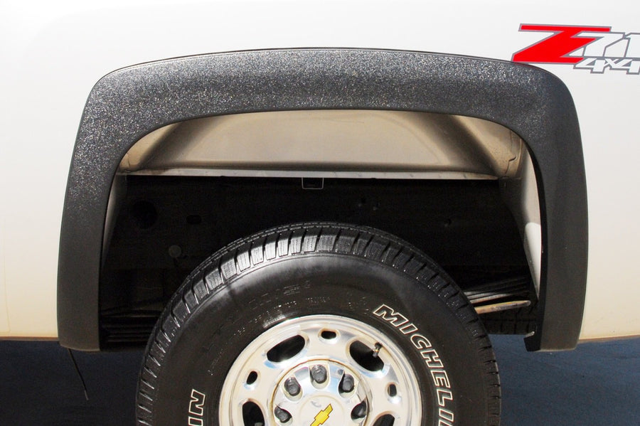 Lund Elite Series SX106TB Black Sport Style Textured Rear Fender Flare - 2 Piece