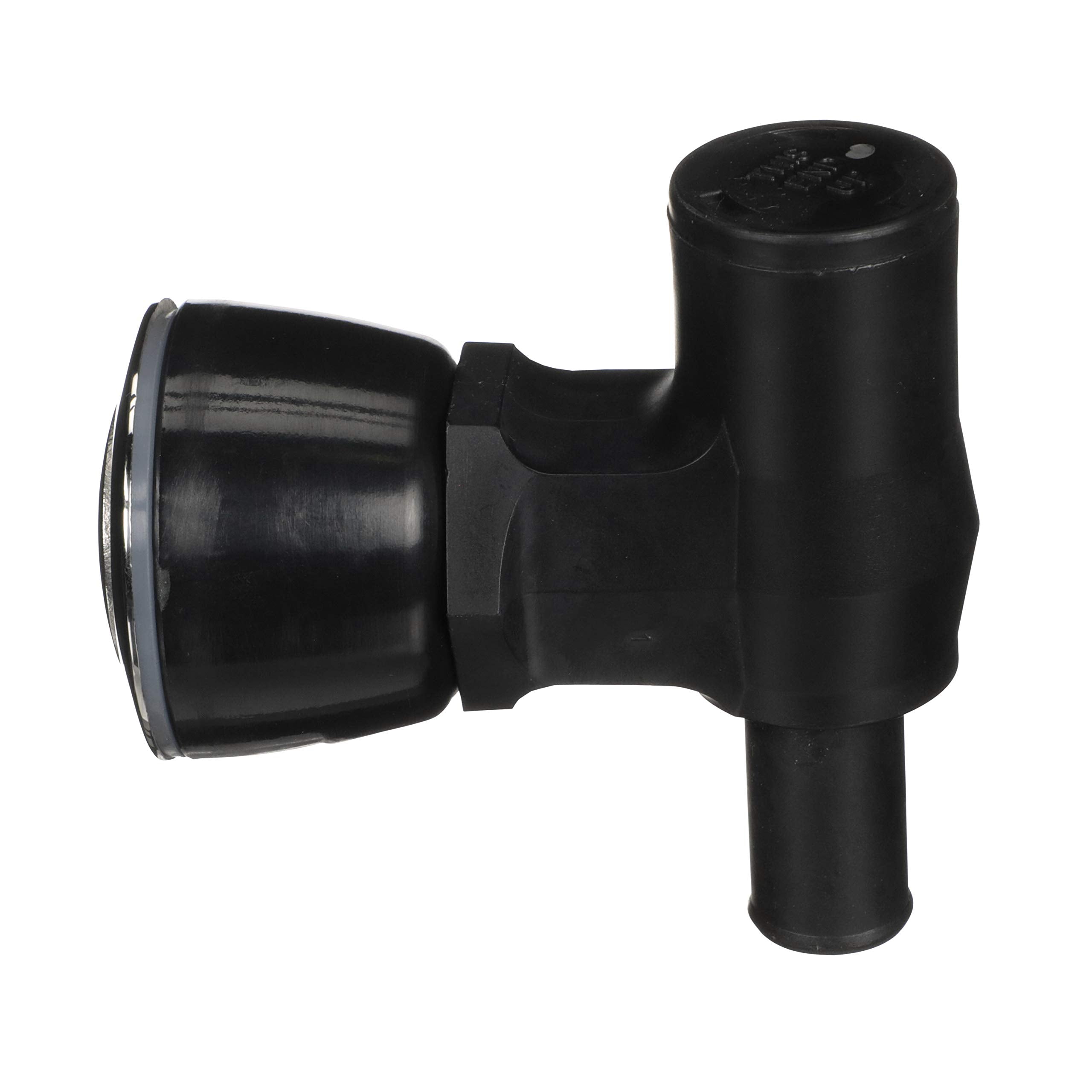 90-Degree Attwood P-Trap Fuel Tank Vent, Flush Mount, 5/8-Inch Interior Diameter Hose, Stainless Steel Vent Head