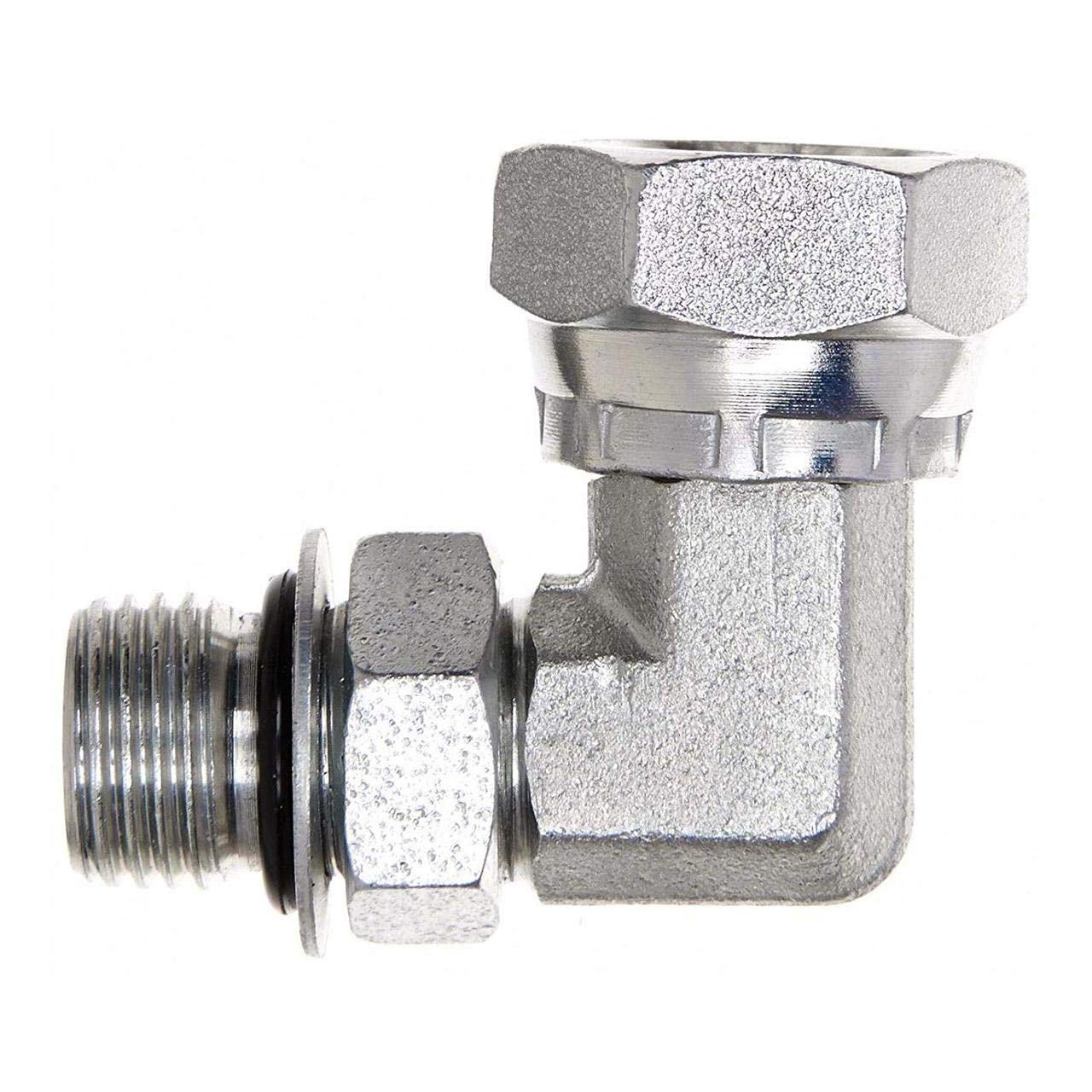 Gates Male G60289-0806 O Ring Boss to Female Pipe Swivel Npsm 90 (SAE to SAE)