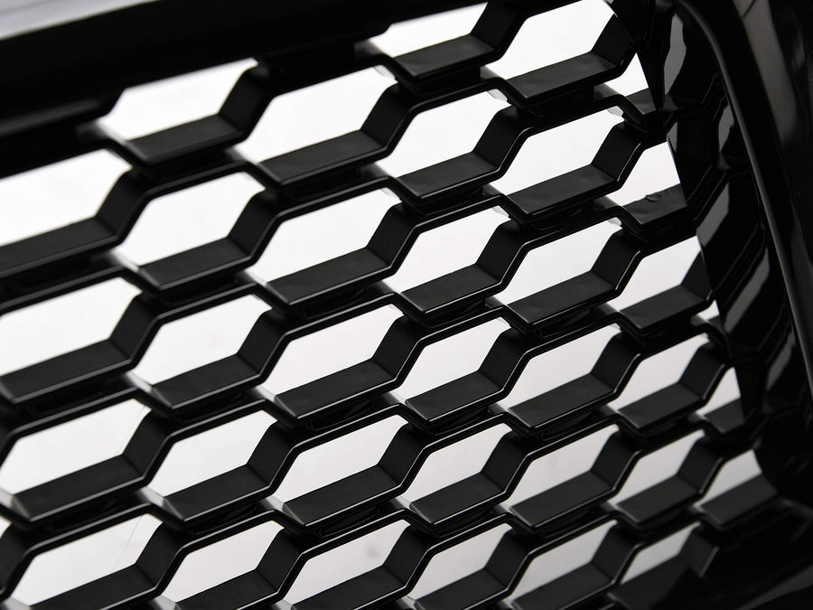 OE Style Armordillo USA Grille Fits 2013-2018 Dodge Ram 1500-Gloss Black