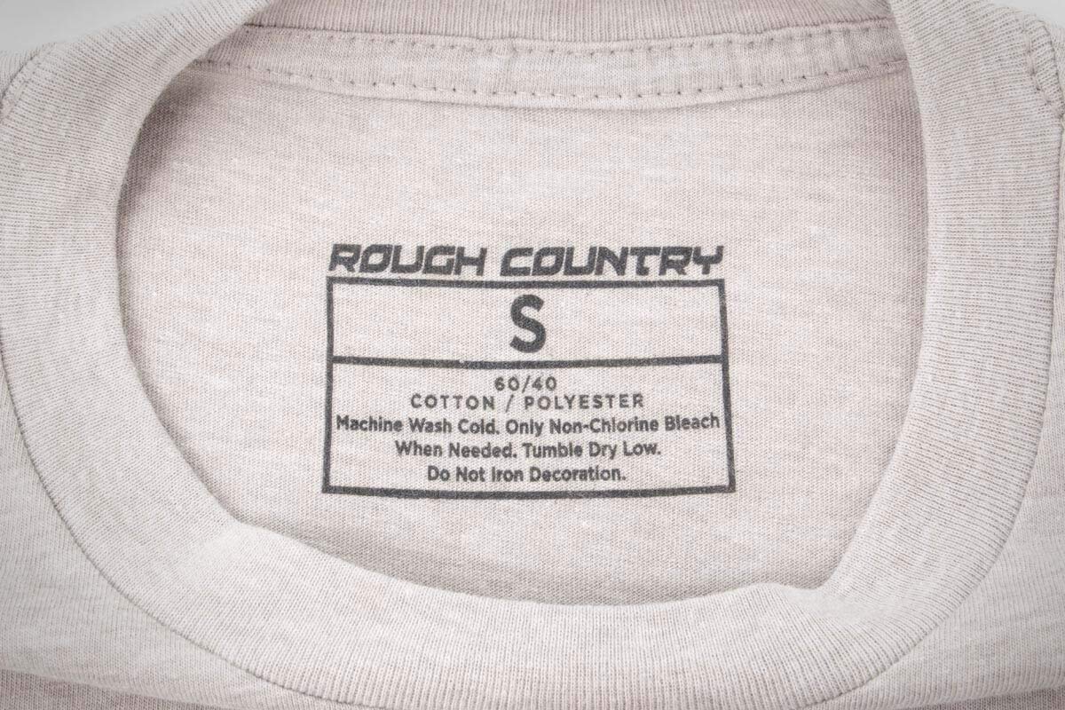 T-Shirt Rough Country | Logo | Grey | XL - 84086XLG