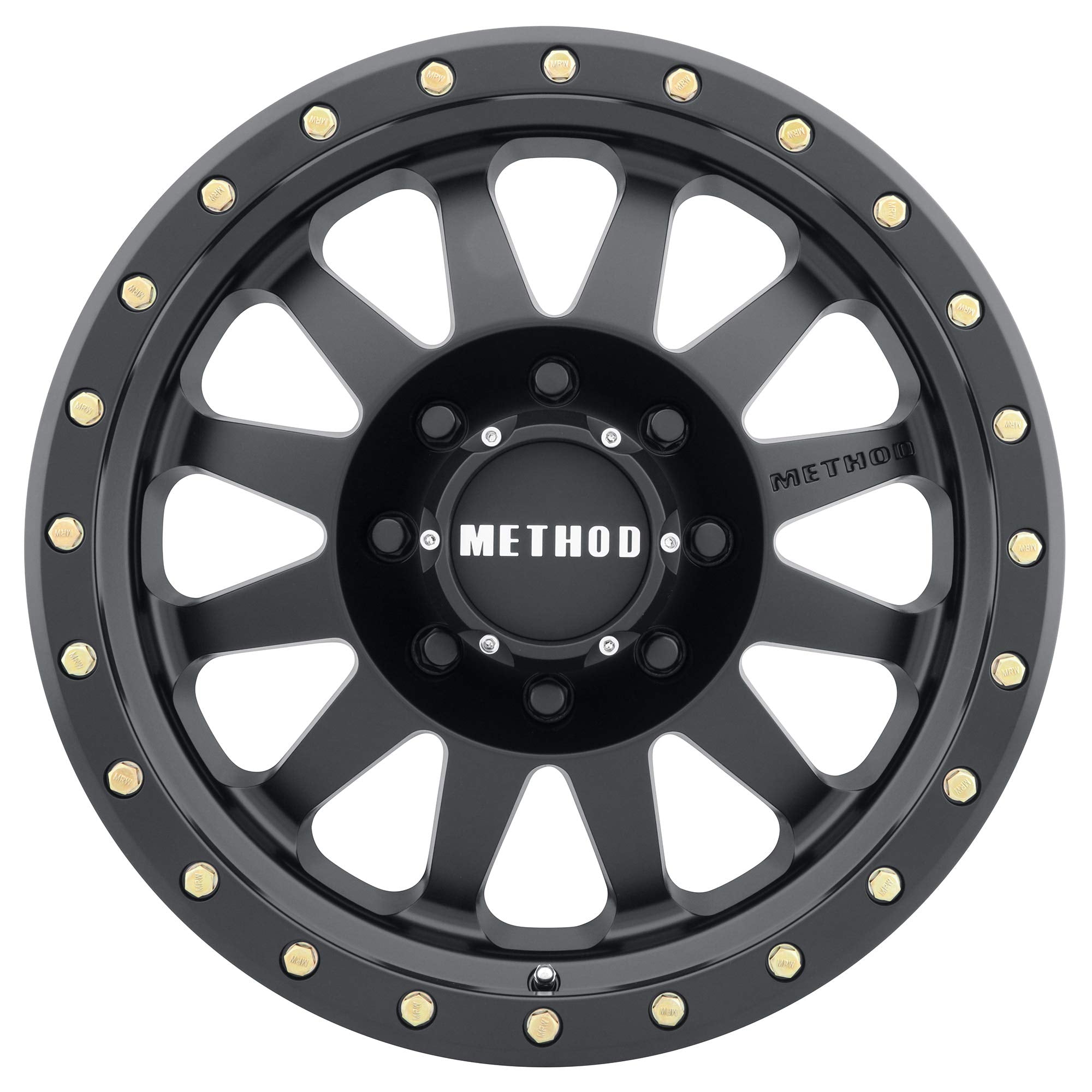 304 Method Race Wheels Double Standard Matte Black 16x8" 8x6.5", 0mm offset 4.5" Backspace, MR30468080500