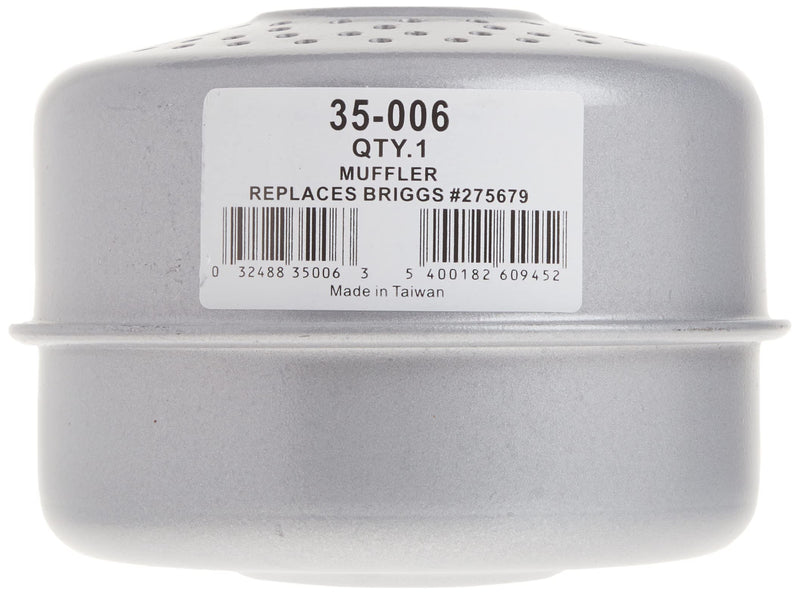 35-006 Oregon Muffler Replaces Kohler/Briggs & Stratton 392989