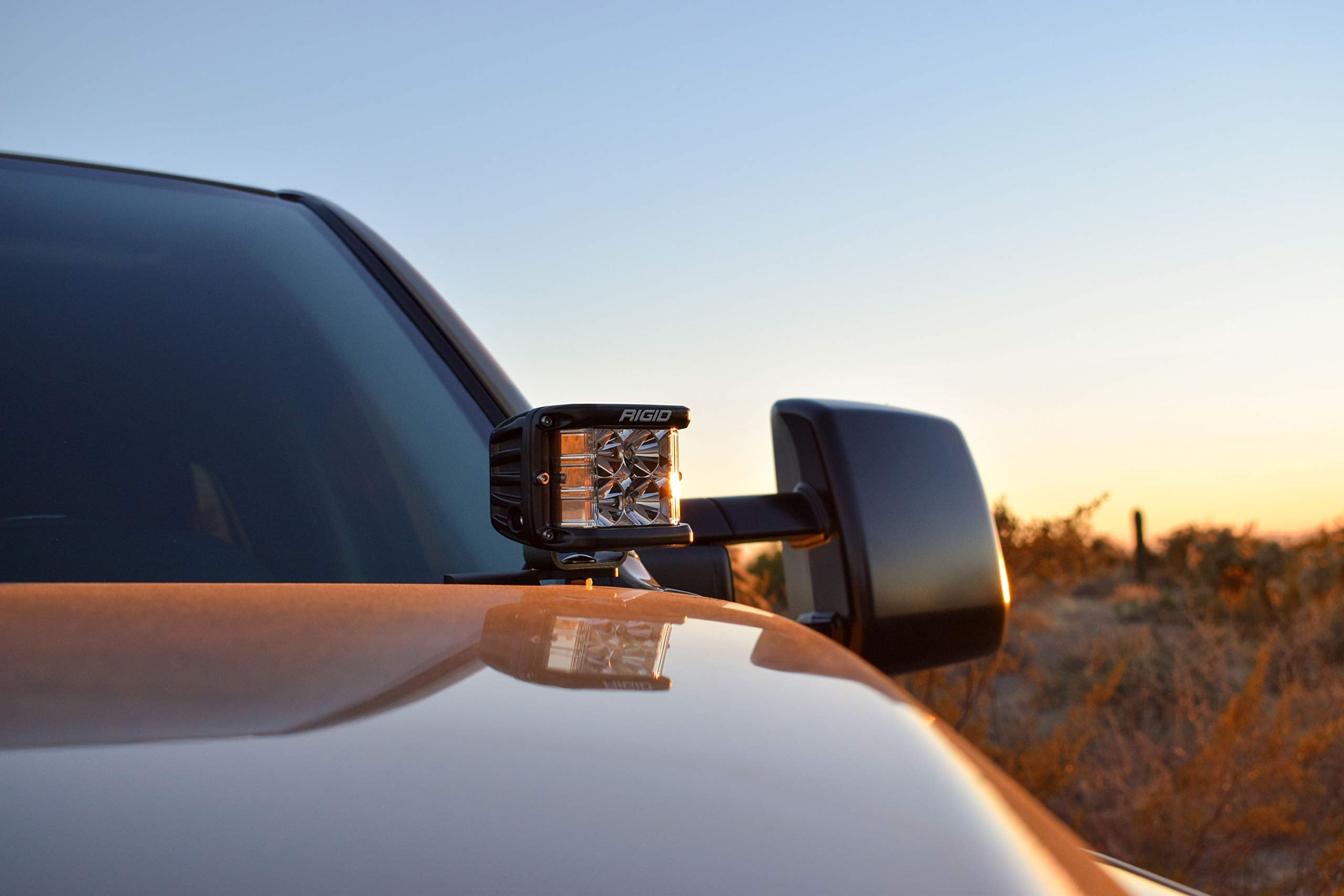 A-Pillar RIGID Mounts, Fits 2014-2020 Tundra. Compatible with Rigid 360-Series, D-Series, D-SS