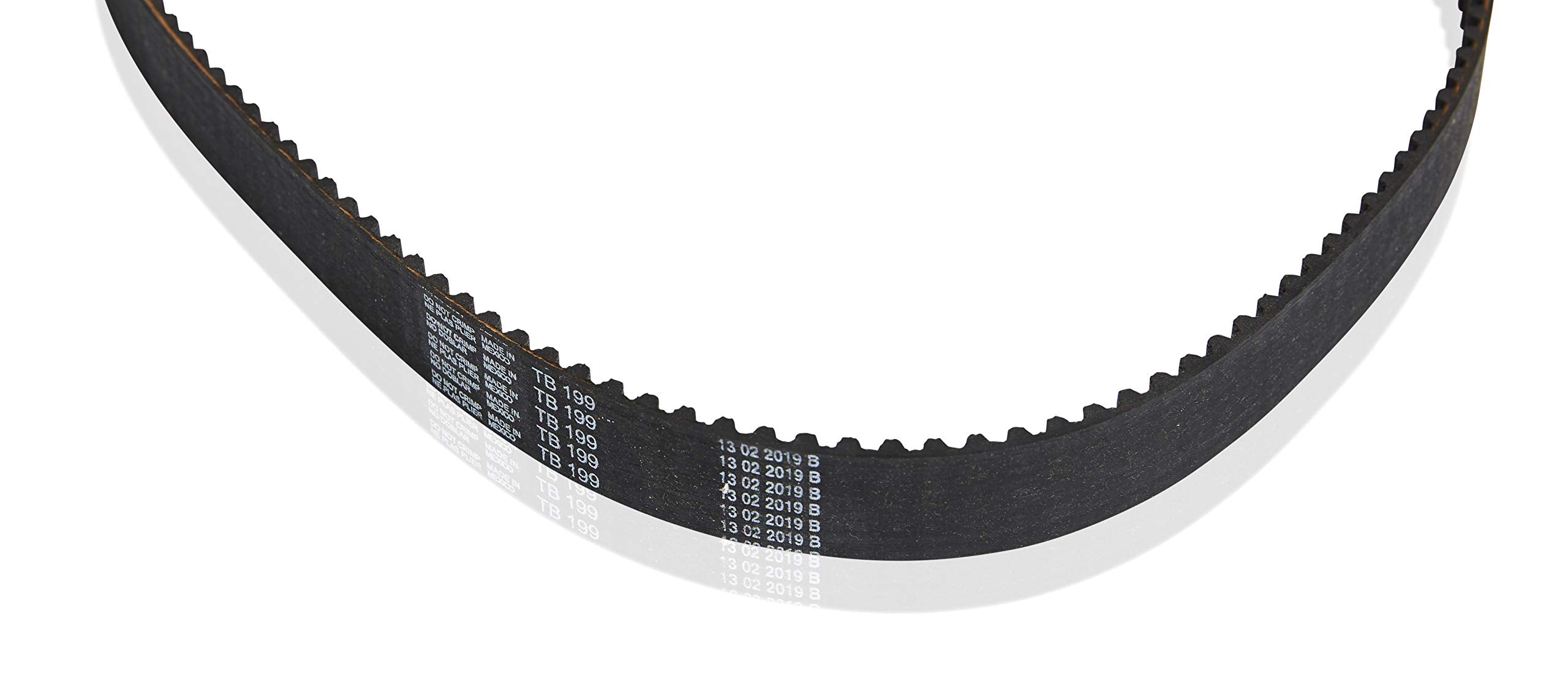 Cloyes Engine Timing Belt B199, Compatible with Toyota, Manufactured & Validated to OEM Standards, Black