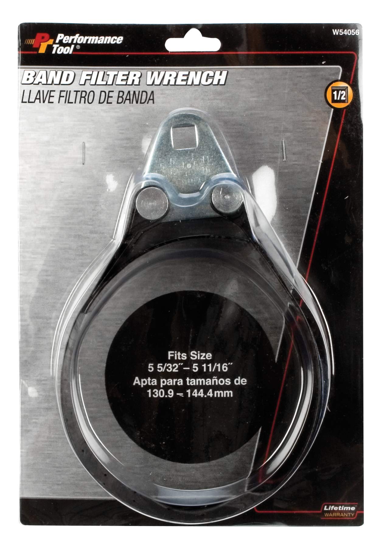 W54056 Performance Tool 1/2-Inch Drive, 5-5/32-Inch to 5-11/16-Inch Filter Wrench