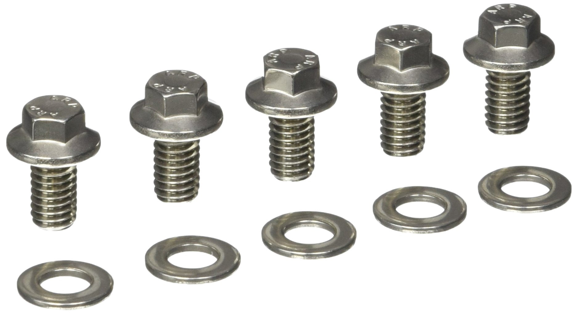 ARP 5-Pack Of Stainless Steel Hex Bolts, Size 5/16-18, 0.560 Under Head Length