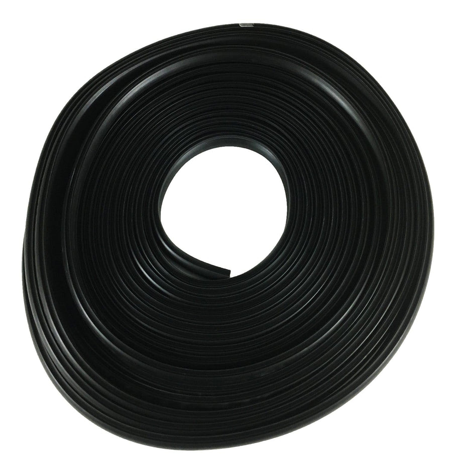Metal Taco Vinyl Insert 1/2x1 50', Black
