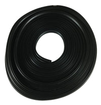 Metal Taco Vinyl Insert 1/2x1 50', Black