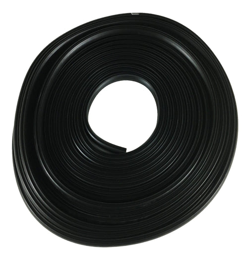 Metal Taco Vinyl Insert 1/2x1 50', Black