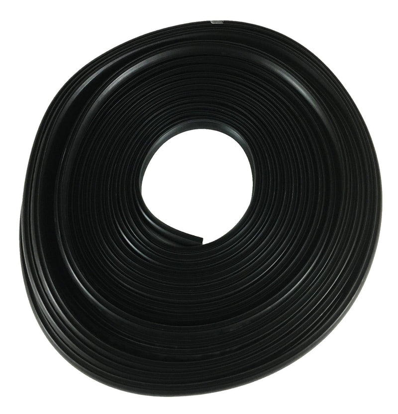 Metal Taco Vinyl Insert 1/2x1 50', Black