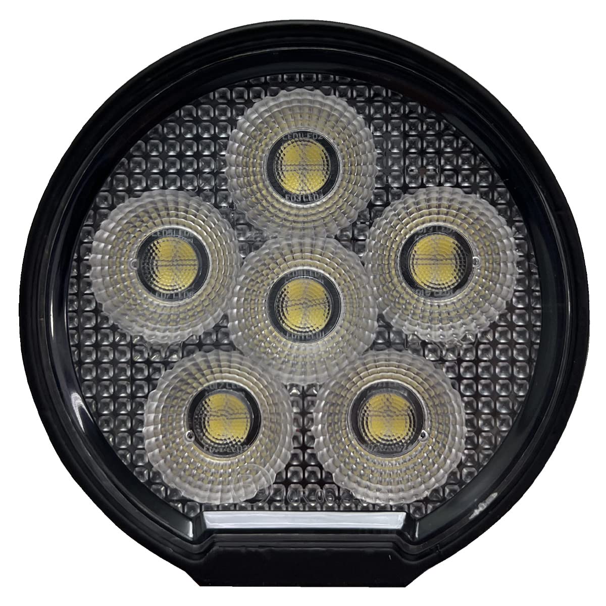 Race Sport Lighting 24-Watt Auxiliary Light Fit 3-inch Round IQ Series Auxiliary LED Flood Beam RS3IQ24WR