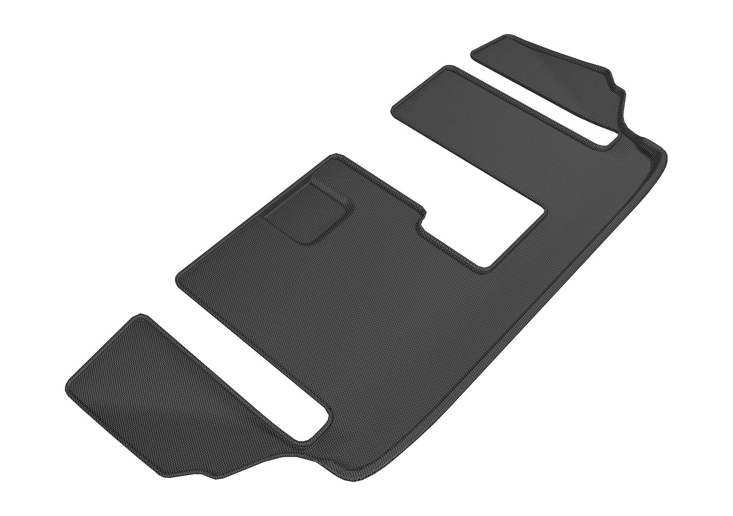 MAXpider 3D Custom Fit Kagu Floor Mat (Black) Compatible with Mazda CX-9 7-Seats 2016-2023 - Third Row
