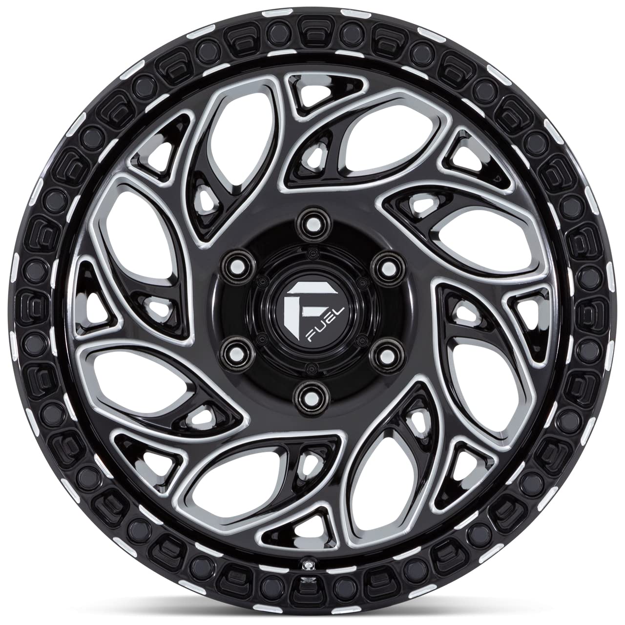 D840 Runner OR Fuel 15x8 5x4.5" -19mm Black/Milled Wheel Rim 15" Inch D84015806537