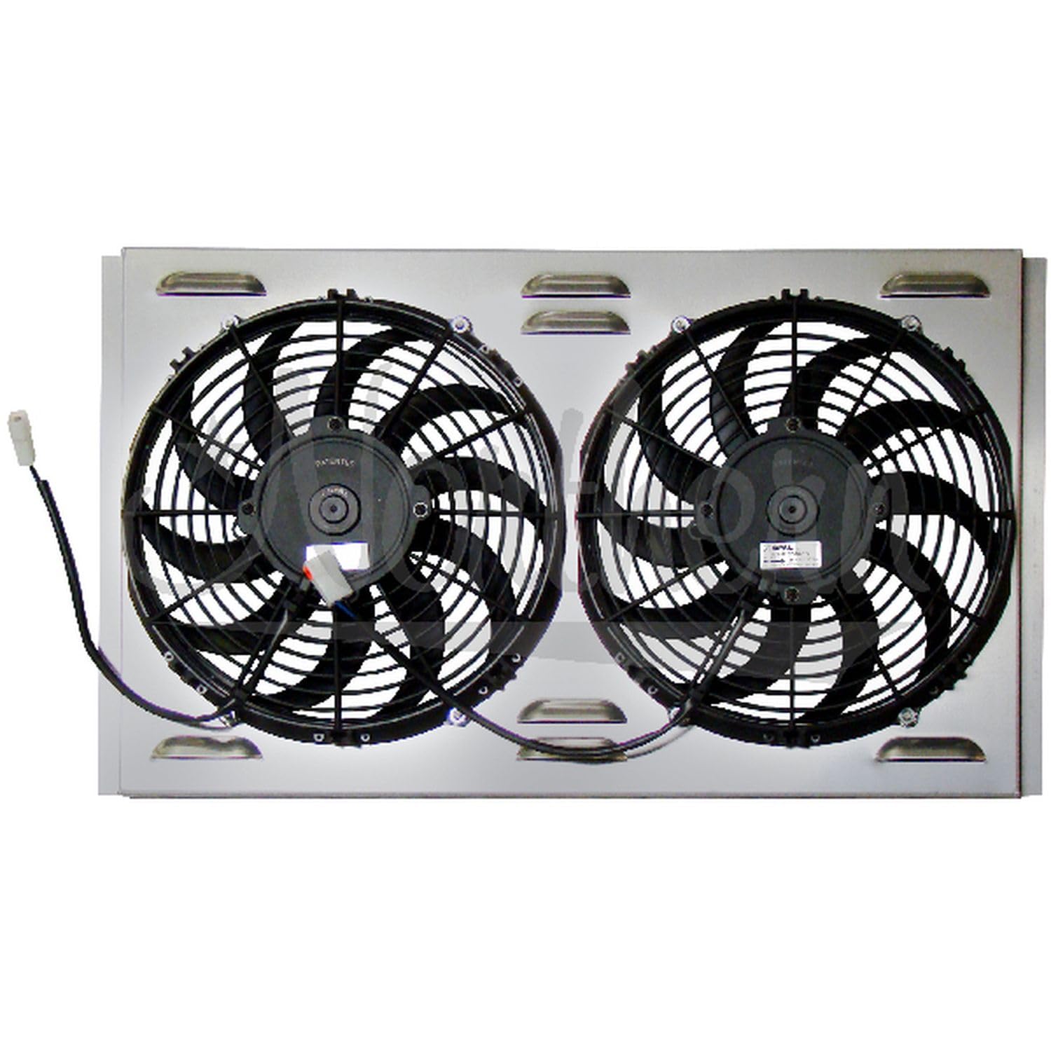 Universal Northern Z40069 Dual 11" Electric Radiator Fan & Shroud Combo
