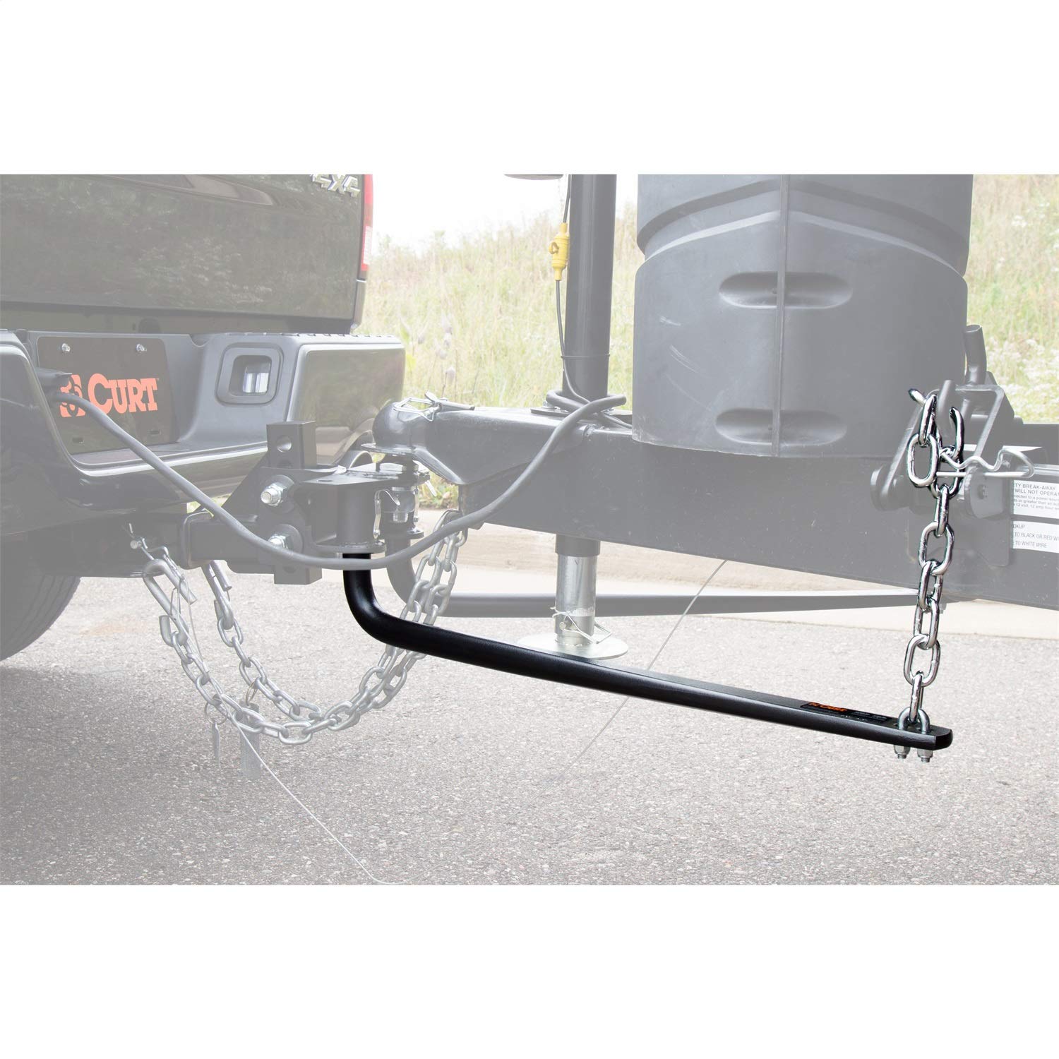 CURT Replacement 17072 Round Weight Distribution Hitch Spring Bar, 8K