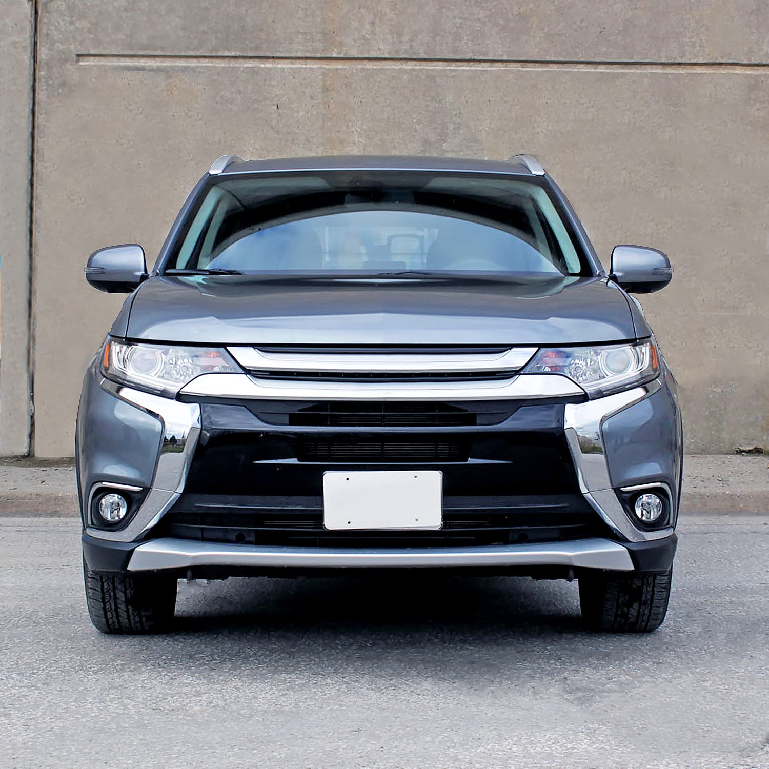 Fog Lights + H16 Bulbs + Switch + Wiring SPEC-D TUNING Compatible with 2016-2020 Mitsubishi Outlander, L+R Pair Assembly
